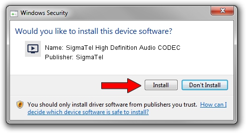 Driver sigmatel high definition audio codec windows xp 10
